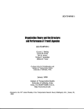 Cover page: Organization Theory and the Structure and Performance of Transit Agencies