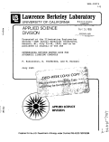 Cover page: DETERMINING OPTIMUM SECTOR SIZE FOR AUTOMATIC LIGHTING CONTROLS