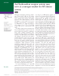 Cover page: Aryl hydrocarbon receptor activity may serve as a surrogate marker for MS disease activity