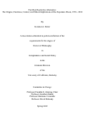 Cover page: The Most Restrictive Alternative: The Origins, Functions, Control, and Ethical Implications of the Supermax Prison, 1976 - 2010