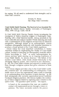 Cover page: Coast Salish Spirit Dancing: The Survival of an Ancestral Religion. By Pamela Amoss.