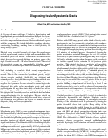 Cover page: Diagnosing Ocular Myasthenia Gravis