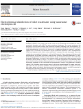 Cover page: Electrochemical disinfection of toilet wastewater using wastewater electrolysis cell