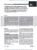 Cover page: The Impact of T2/FLAIR Evaluation per RANO Criteria on Response Assessment of Recurrent Glioblastoma Patients Treated with Bevacizumab