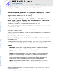 Cover page: Histopathological diagnosis of cutaneous melanocytic lesions: blinded and nonblinded second opinions offer similar improvement in diagnostic accuracy.