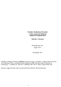 Cover page: Turnkey Production Networks: A New American Model of Industrial Organization?