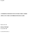 Cover page: Authorizing the Production of Urban Moral Order: Appellate Courts and Their Knowledge Games