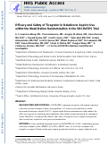 Cover page: Efficacy and Safety of Ticagrelor in Relation to Aspirin Use Within the Week Before Randomization in the SOCRATES Trial