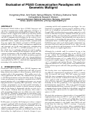 Cover page: Evaluation of PGAS Communication Paradigms with Geometric Multigrid