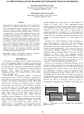 Cover page: A Unified Framework for Bounded and Unbounded Numerical Estimation