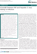 Cover page: Crosstalk between HIV and Hepatitis C Virus during co-Infection