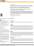 Cover page: Food Environments around American Indian Reservations: A Mixed Methods Study