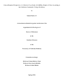 Cover page: Critical Feminist Perspectives: A Collective Case Study of LGBTQ+ People of Color Ascending to the California Community College Presidency