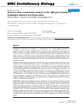 Cover page: Genome-wide comparative analysis of the IQD gene families in Arabidopsis thaliana and Oryza sativa