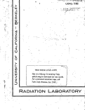 Cover page: THE MAGNETIC SUSCEPTIBILITIES OF SOME COMPOUNDS OF AMERICIUM AND CURIUM