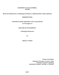 Cover page: Structural, Biochemical, and Biological Studies on Bacterial Nitric Oxide Synthase