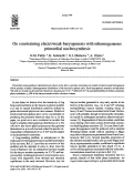 Cover page: On constraining electroweak-baryogenesis with inhomogeneous primordial nucleosynthesis