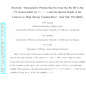 Cover page: Erratum: “Intergalactic Photon Spectra from the Far-IR to the UV Lyman Limit for 0 &lt; z &lt; 6 and the Optical Depth of the Universe to High-Energy Gamma Rays” (ApJ, 648, 774 [2006])