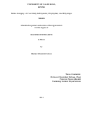 Cover page: Metric Interplay: A Case Study In Polymeter, Polyrhythm, And Polytempo