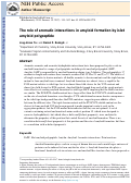 Cover page: Role of Aromatic Interactions in Amyloid Formation by Islet Amyloid Polypeptide