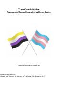 Cover page of TransCare Initiative Health Booklet: Transgender/Gender Expansive Healthcare Basics