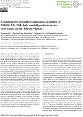 Cover page: Evaluating the streamflow simulation capability of PERSIANN-CDR daily rainfall products in two river basins on the Tibetan Plateau