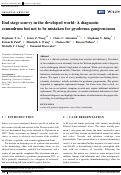 Cover page: End stage scurvy in the developed world: A diagnostic conundrum but not to be mistaken for pyoderma gangrenosum.