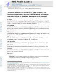 Cover page: Impact of different physical activity types on knee joint structural degeneration assessed with 3-T MRI in overweight and obese subjects: data from the osteoarthritis initiative