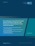 Cover page: Streamlining Connected Automated Vehicle Test Data Collection and Evaluation in the Hardware-in-the-Loop Environment