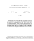 Cover page: Long-Run Impacts of Unions on Firms:  New Evidence from Financial Markets, 1961-1999