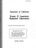 Cover page: INTENSITY CORRELATION SPECTROSCOPY