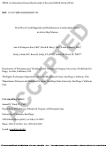 Cover page: Effect of Load Magnitude and Distribution on Lumbar Spine Posture in Active-duty Marines