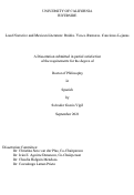 Cover page: Land Narrative and Mexican Literature: Ruidos. Voces. Rumores. Canciones Lejanas