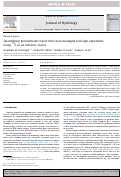 Cover page: Quantifying groundwater travel time near managed recharge operations using 35S as an intrinsic tracer