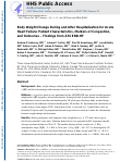 Cover page: Body Weight Change During and After&nbsp;Hospitalization for Acute Heart&nbsp;Failure:&nbsp;Patient Characteristics, Markers of Congestion, and Outcomes Findings From the ASCEND-HF Trial