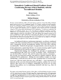 Cover page: Naturalistic Conditioned Stimuli Facilitate Sexual Conditioning Because of their Similarity with the Unconditioned Stimulus