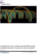 Cover page: Complexities due to single-stranded RNA during antibody detection of genomic rna:dna hybrids.