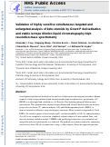 Cover page: Validation of highly sensitive simultaneous targeted and untargeted analysis of keto-steroids by Girard P derivatization and stable isotope dilution-liquid chromatography-high resolution mass spectrometry