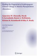 Cover page: Finding the Fingerprint of Anthropogenic Climate Change in Marine Phytoplankton Abundance