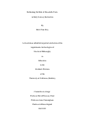 Cover page: Rethinking the Role of Decodable Texts in Early Literacy Instruction