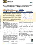 Cover page: Weak Correlation between the Polyanion Environment and Ionic Conductivity in Amorphous Li–P–S Superionic Conductors