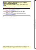 Cover page: Primary auditory cortical responses to electrical stimulation of the thalamus