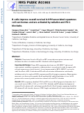 Cover page: B Cells Improve Overall Survival in HPV-Associated Squamous Cell Carcinomas and Are Activated by Radiation and PD-1 Blockade