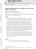 Cover page: Impact of DNA polymorphisms in key DNA base excision repair proteins on cancer risk