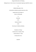 Cover page: Integrated Education and Training: Making Sense of a New Form of Vocationalism Impacting Adult ESL Learners