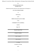 Cover page: Mining for Coal and Souls: Modes of Relationality in Emerging Chinese-Zambian Worlds