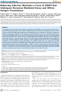 Cover page: Balancing Selection Maintains a Form of ERAP2 that Undergoes Nonsense-Mediated Decay and Affects Antigen Presentation