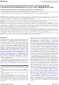 Cover page: Maternal Peripartum Serum DDT/E and Urinary Pyrethroid Metabolite Concentrations and Child Infections at 2 Years in the VHEMBE Birth Cohort