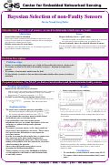 Cover page: Bayesian selection of non faulty sensors (SYS 6)