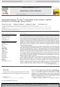 Cover page: Evaporation induced <sup>18</sup>O and <sup>13</sup>C enrichment in lake systems: A global perspective on hydrologic balance effects